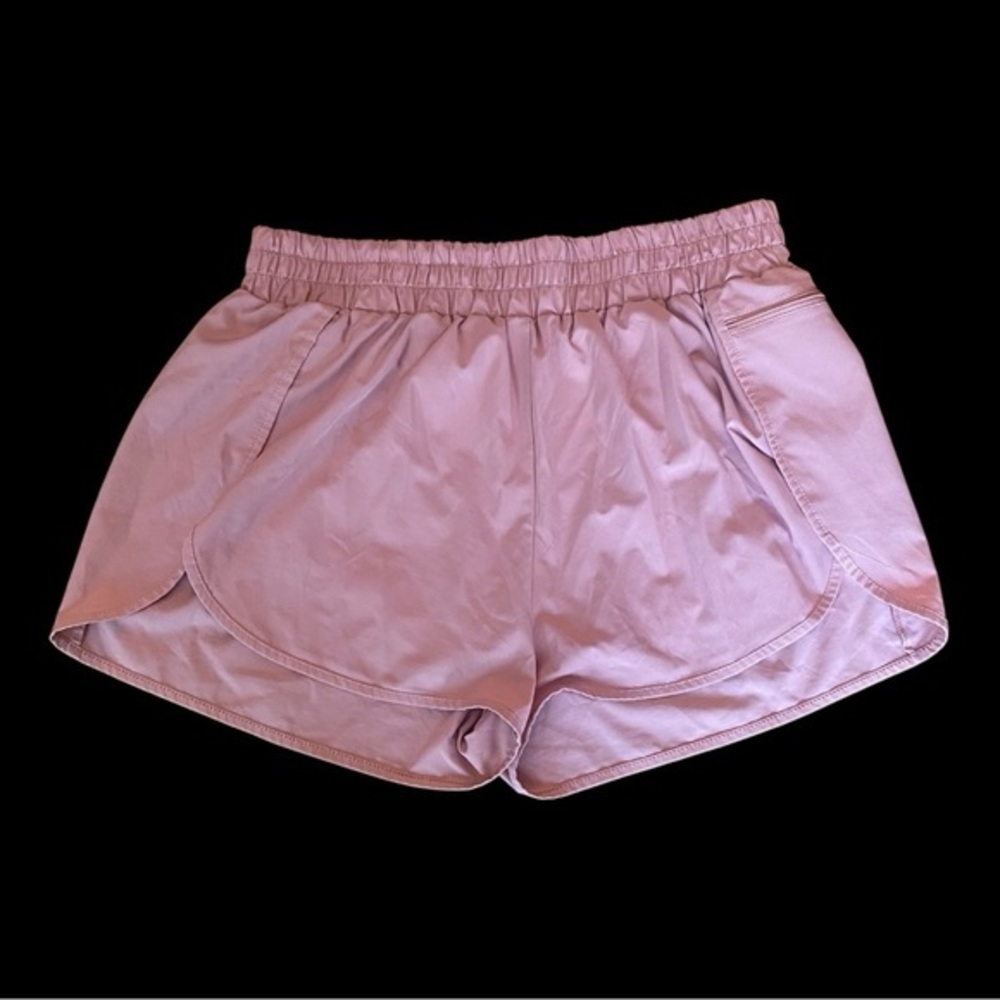 Blooming Jelly Women Quick-Dry Running Shorts Sport Layer Elastic Waist w Pocket